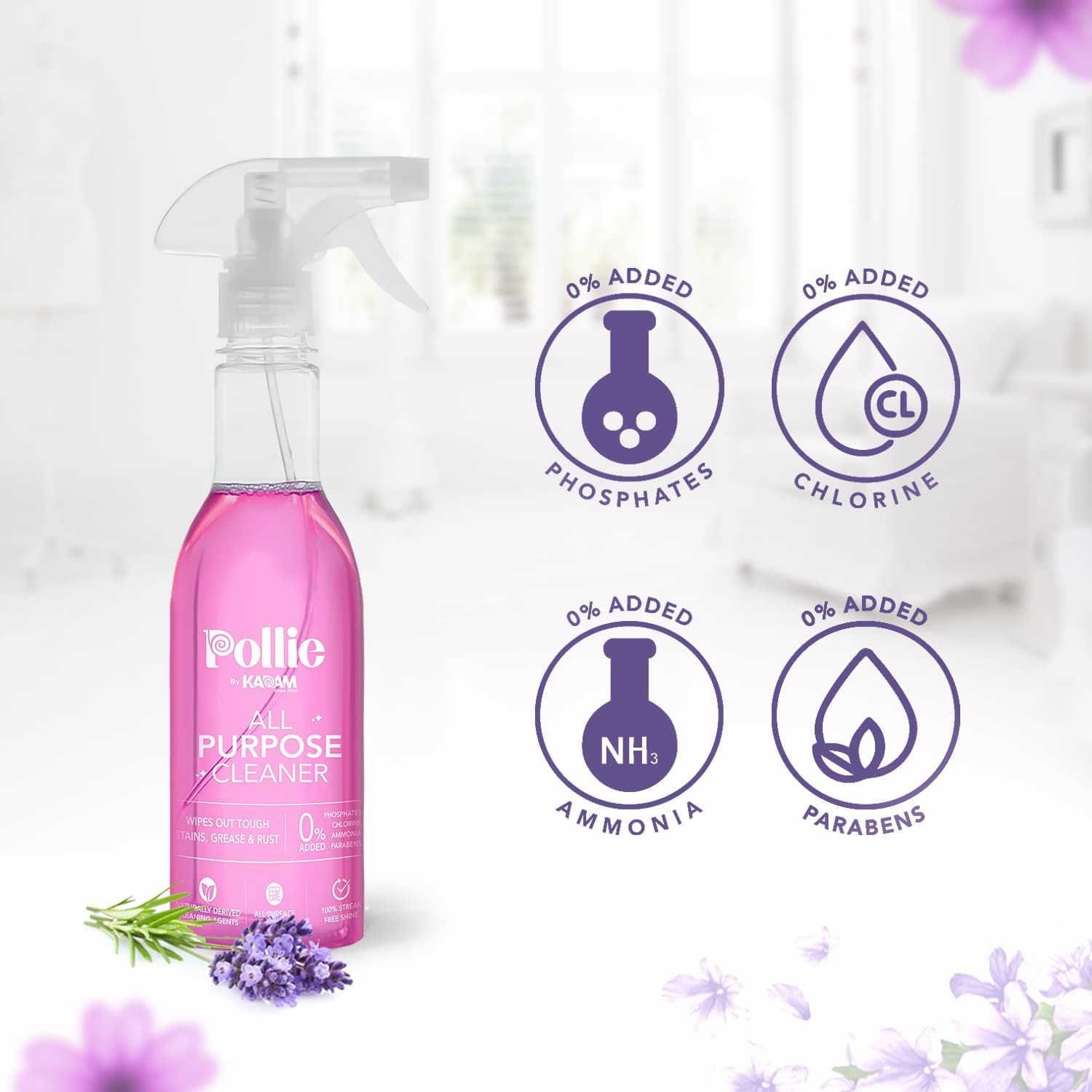 6413 All Purpose Cleaner | Kills 99.9% germs | Cleans Tough Stains, Grease and Rust on Gas Stove, Chimney, Kitchen Sinks, Walls, Rusty Surfaces ( 400gm ) DeoDap 6413 All Purpose Cleaner | Kills 99.9% germs | Cleans Tough Stains, Grease and Rust on Gas Stove, Chimney, Kitchen Sinks, Walls, Rusty Surfaces ( 400gm ) DeoDap
